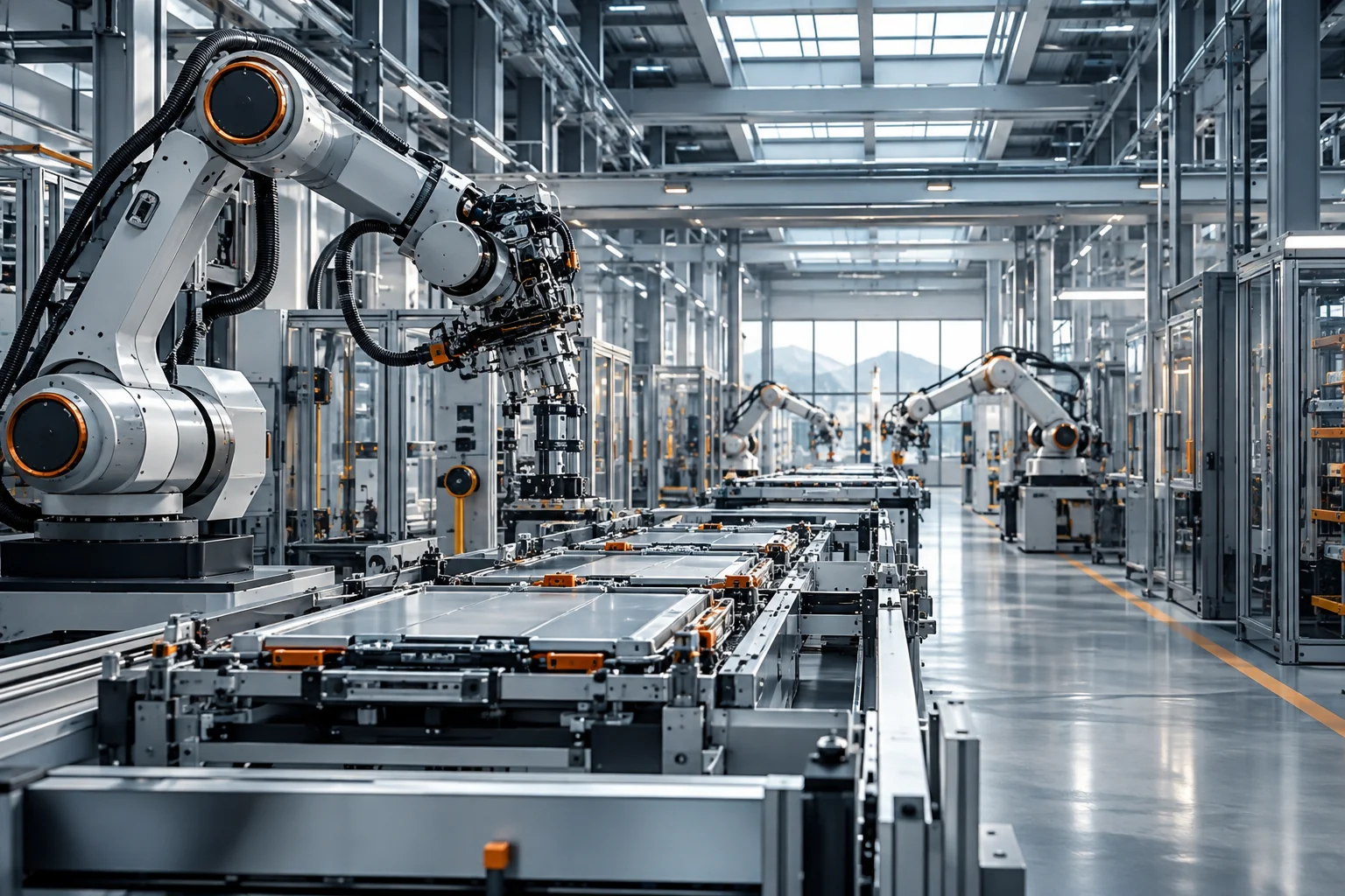 Modern industrial facility